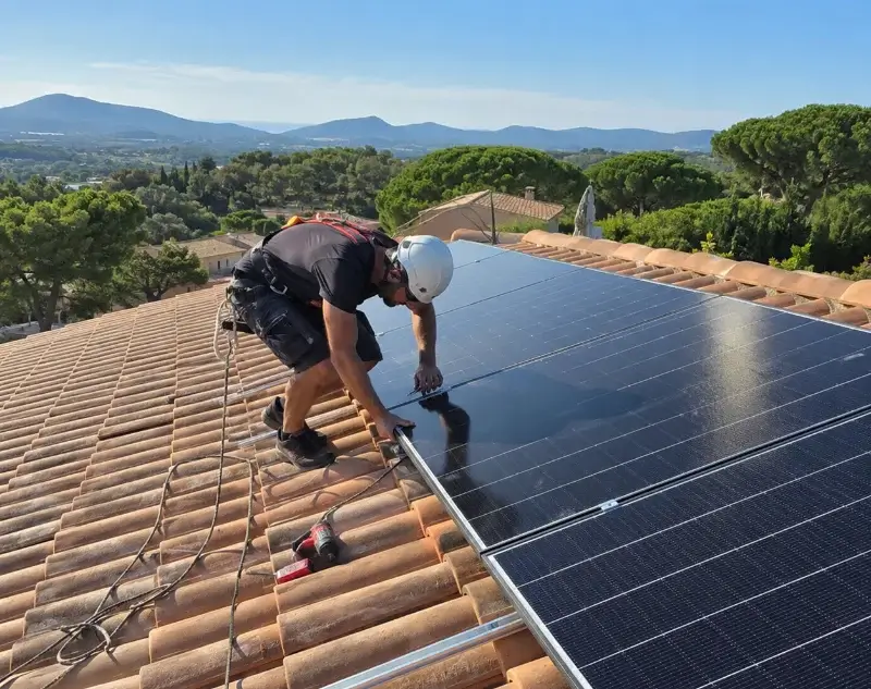 Installateur panneaux solaires Les Cabannes — pose photovoltaïque sur toiture